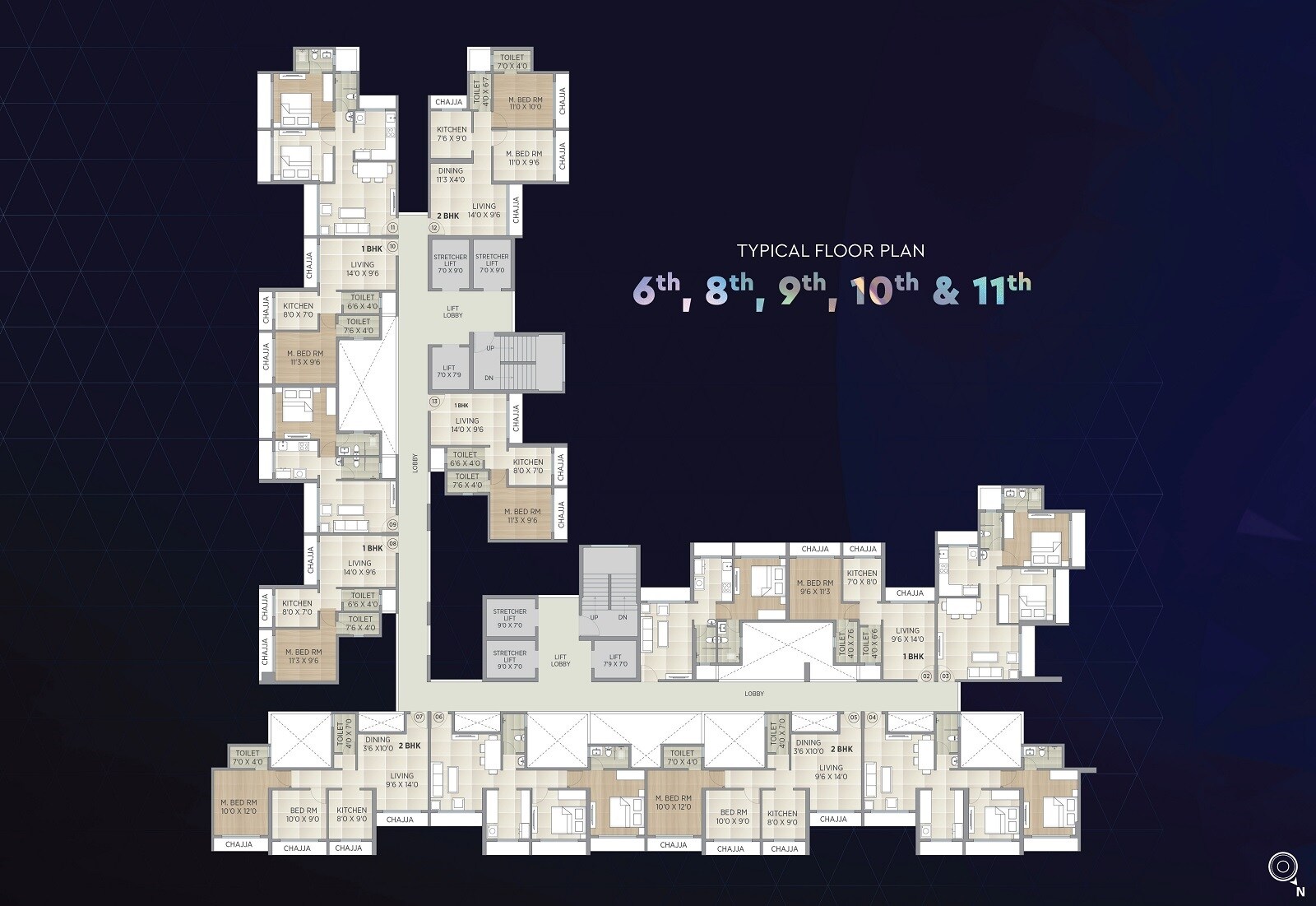 Lively Kalpavruksha Oneness Floor Plans 2