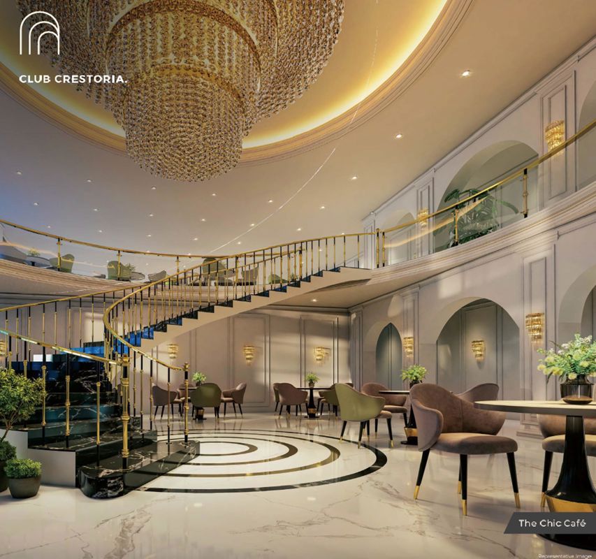 LnT Crestoria Estate Clubhouse Internal Image