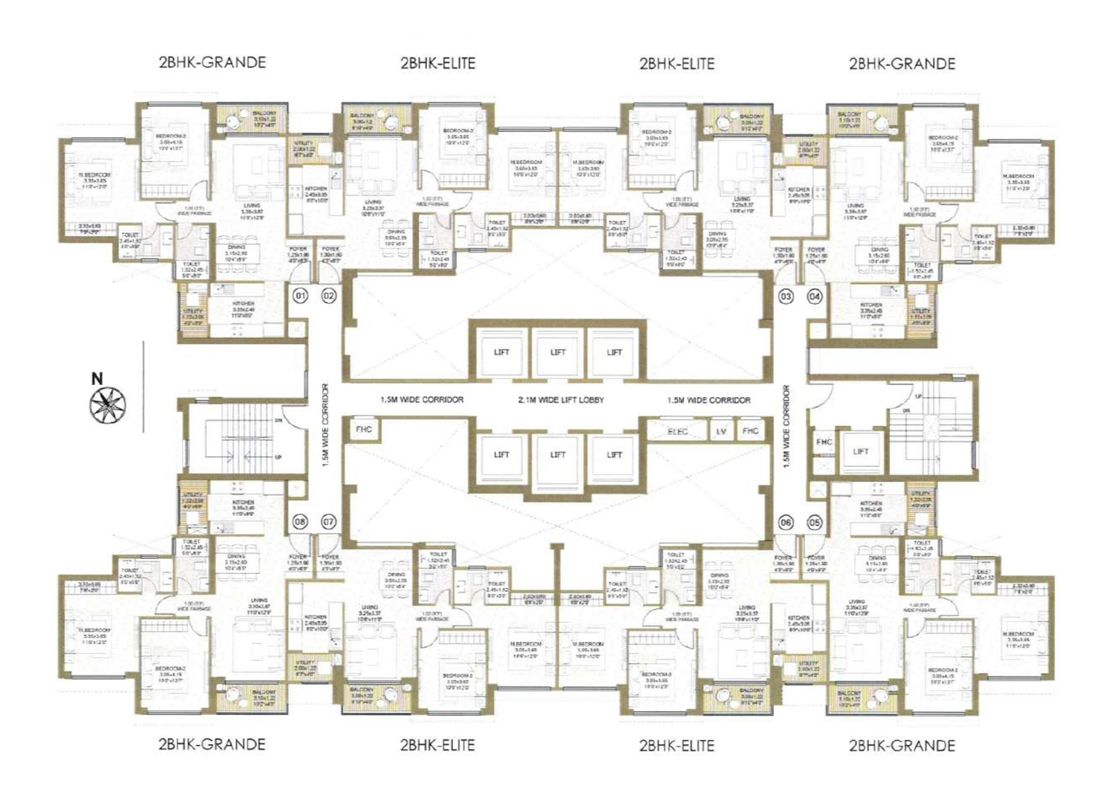 LnT Crestoria Estate Floor Plans 1