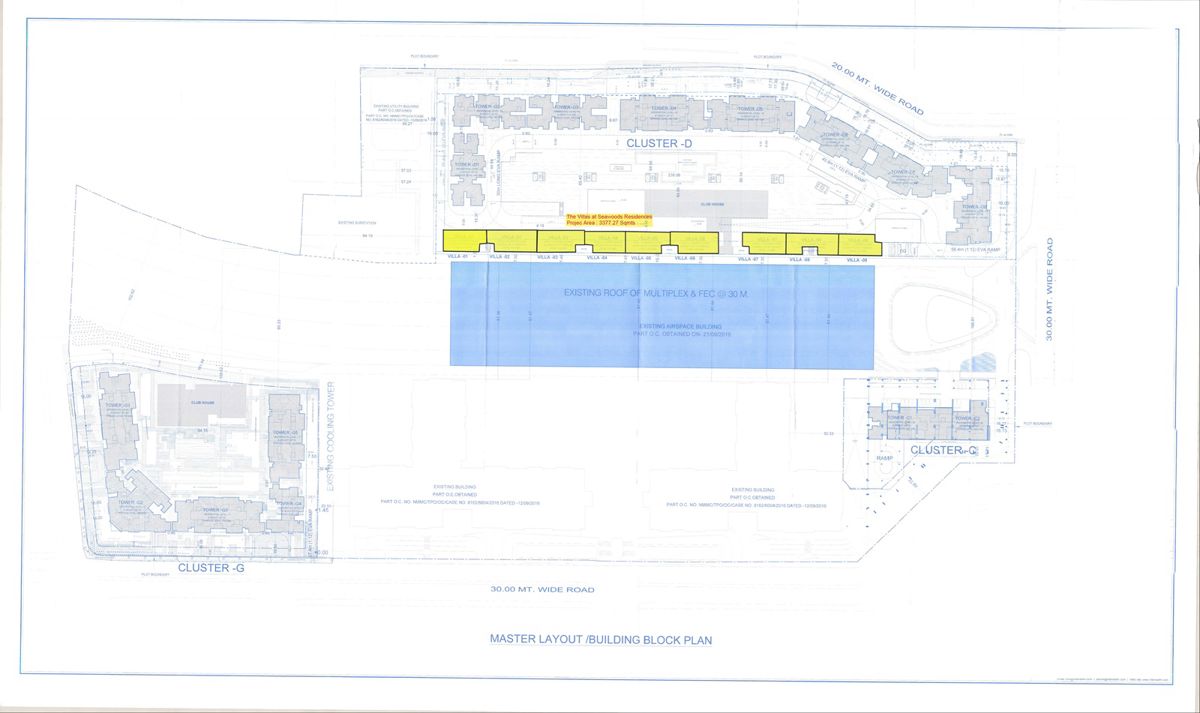 LnT The Villas At Seawoods Residences Master Plan Image