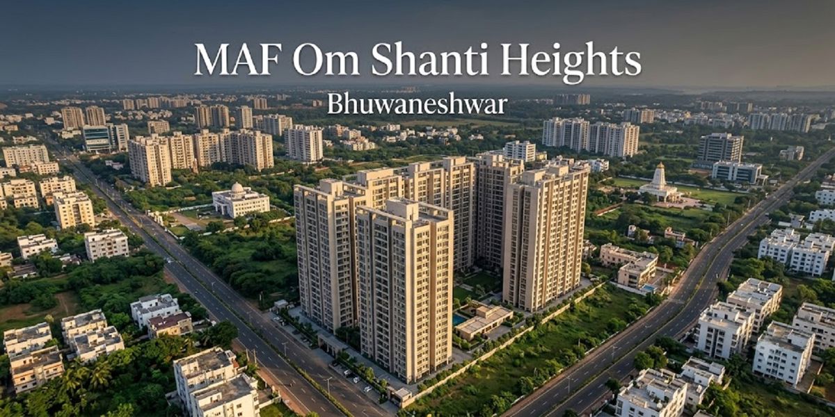 MAF Om Shanti Heights residential project in Bhuwaneshwar