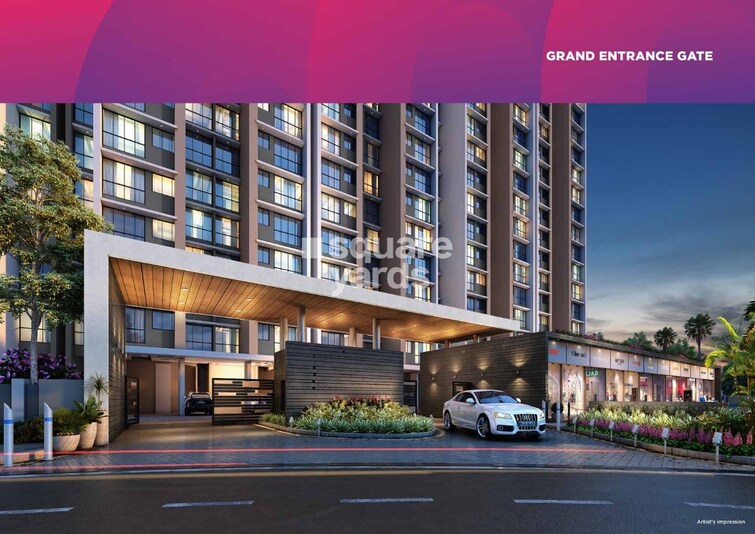 Mahaavir Exotique Entrance View