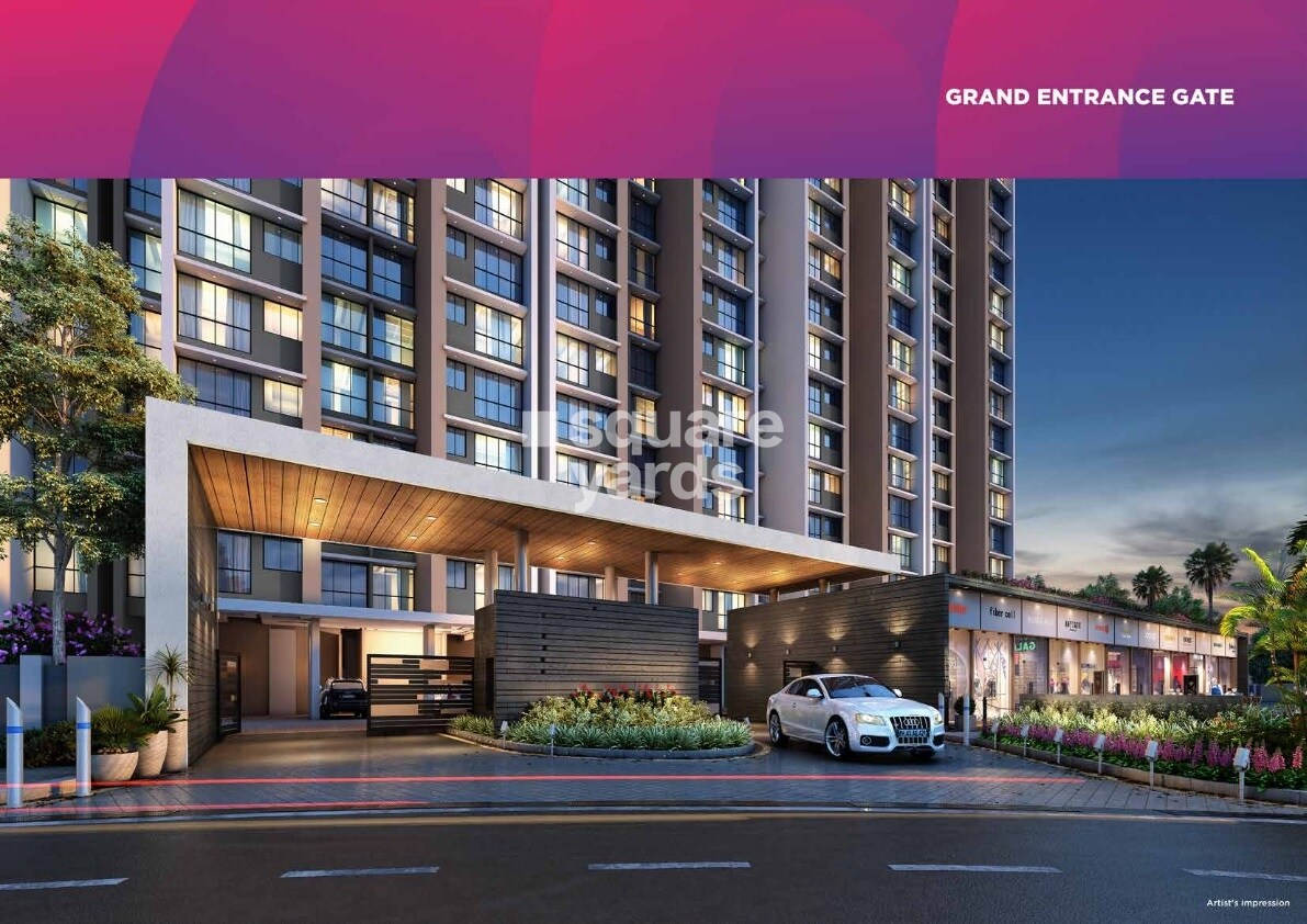 Mahaavir Exotique Entrance View