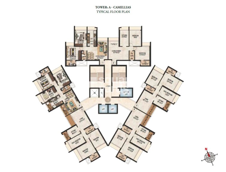 Mahaavir Exotique Floor Plans 1