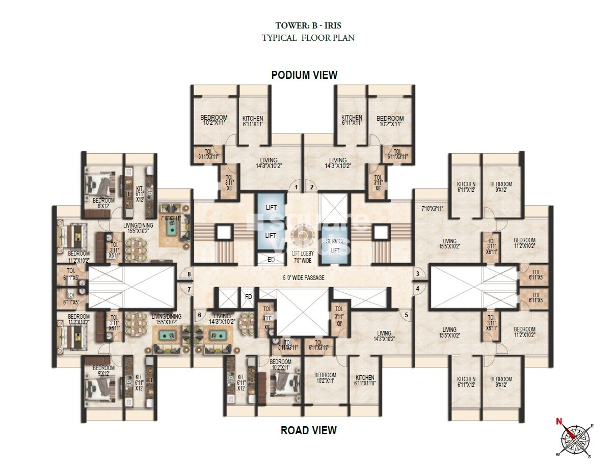 Mahaavir Exotique Floor Plans 2