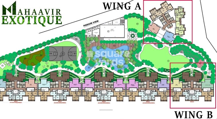 Mahaavir Exotique Master Plan Image