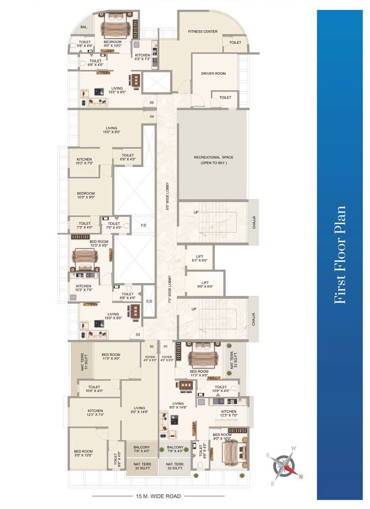 Mahavir Presidential Floor Plans 2