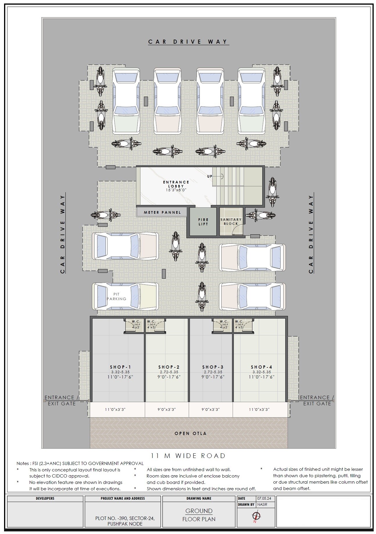 Mahavir Shri Swaroop Floor Plans