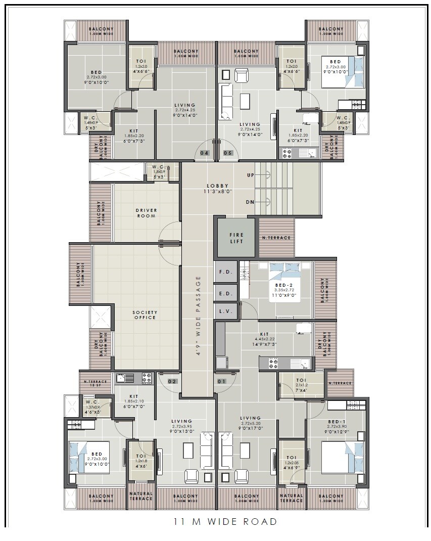 Mahavir Shri Swaroop Floor Plans