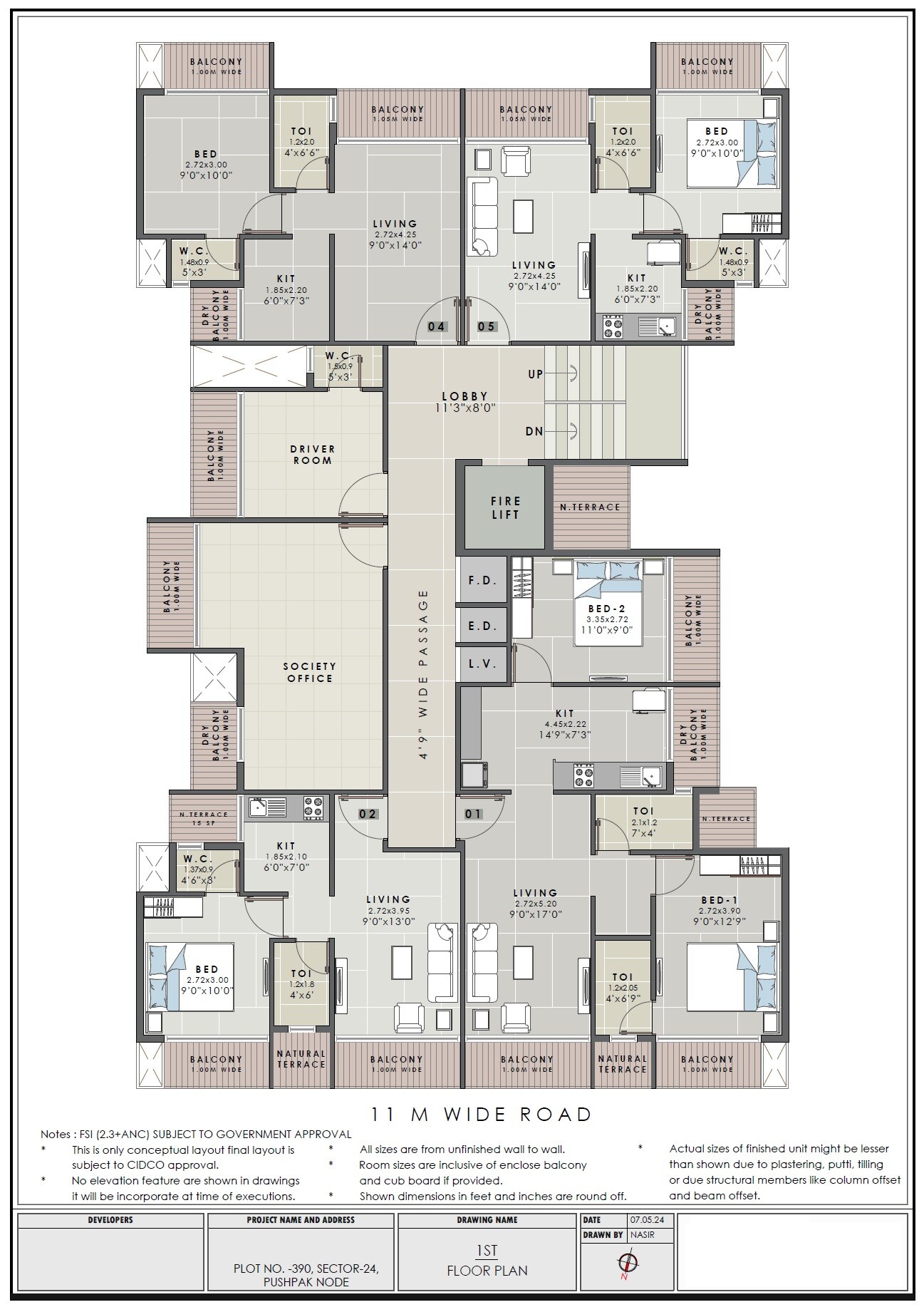 Mahavir Shri Swaroop Floor Plans