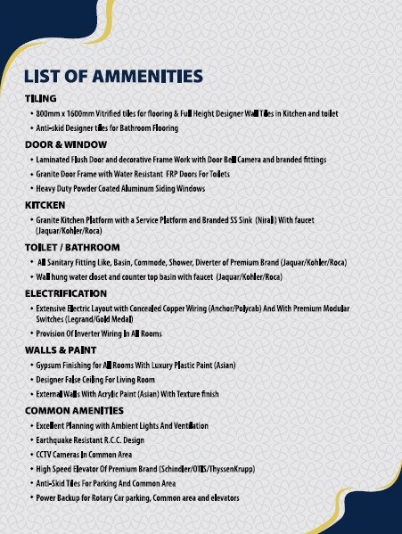 Maitree Godavari Grandeur Amenities-Features