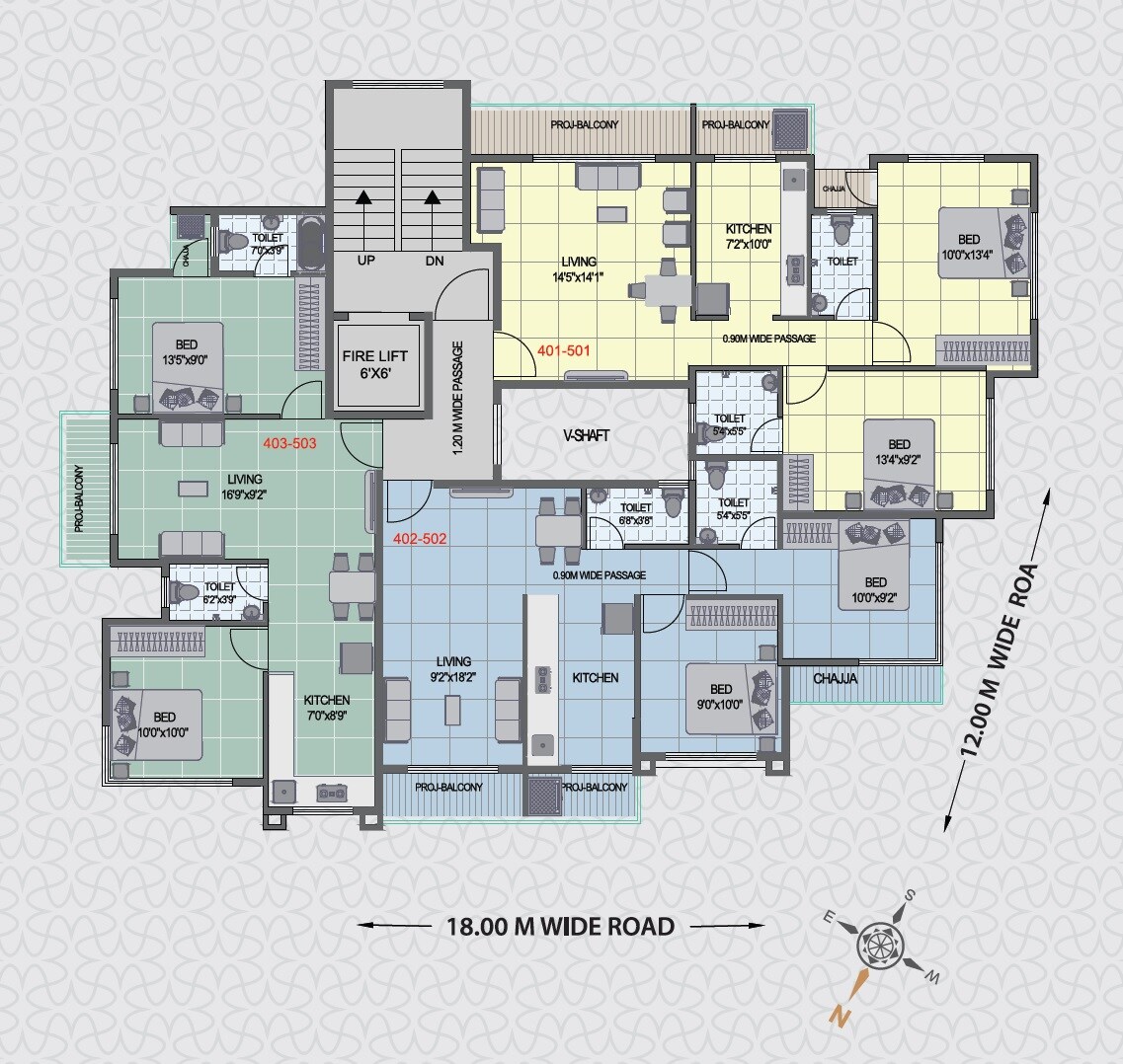 Maitree Godavari Grandeur Floor Plans