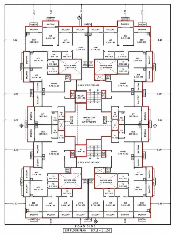 Majestic Villa Uptown Floor Plans