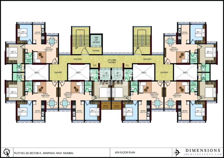Malhar 24 East Floor Plans