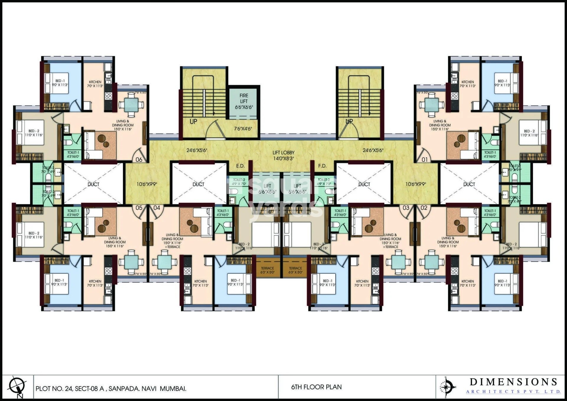 Malhar 24 East Floor Plans