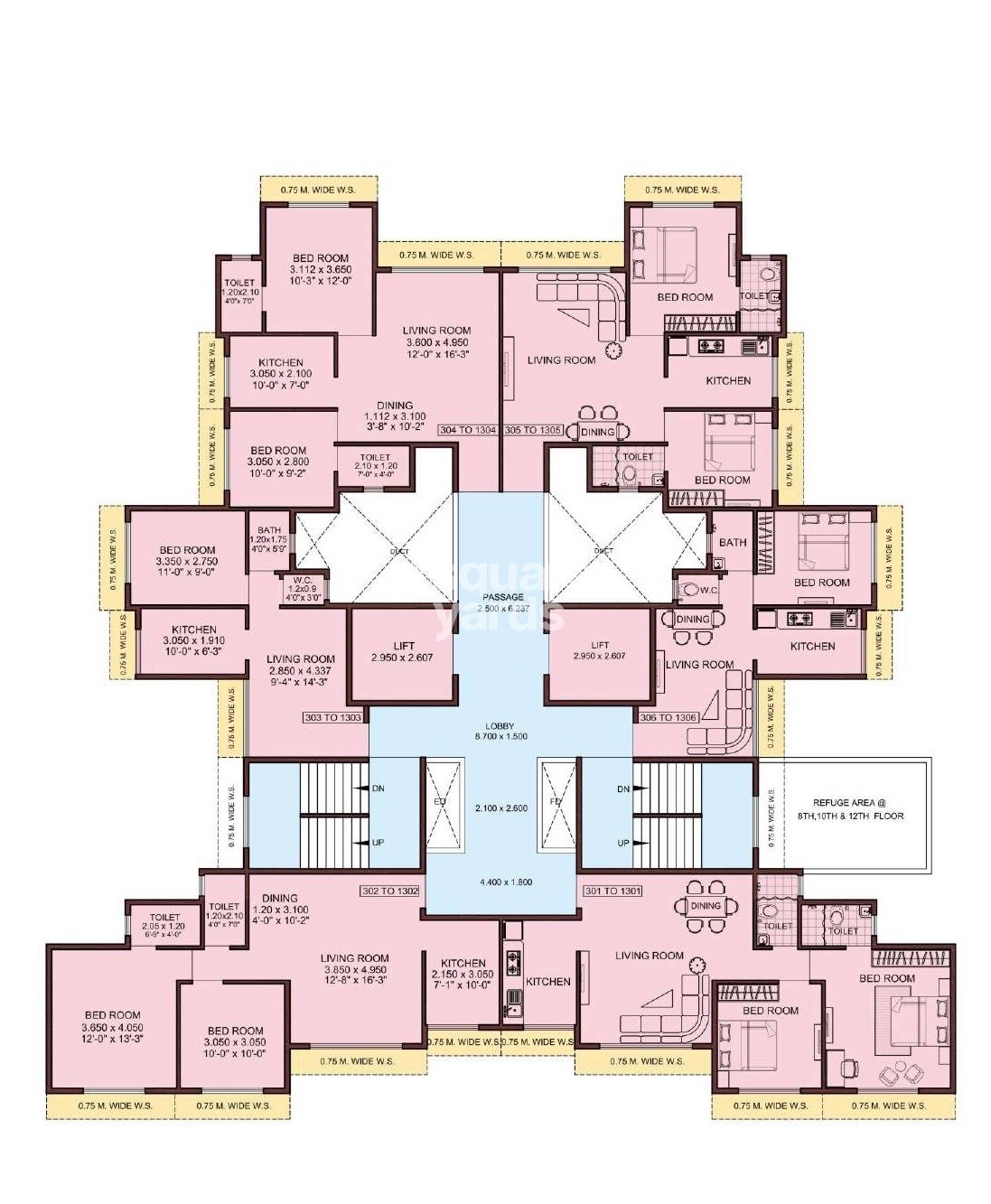 Manas Krishna Dhan Floor Plans