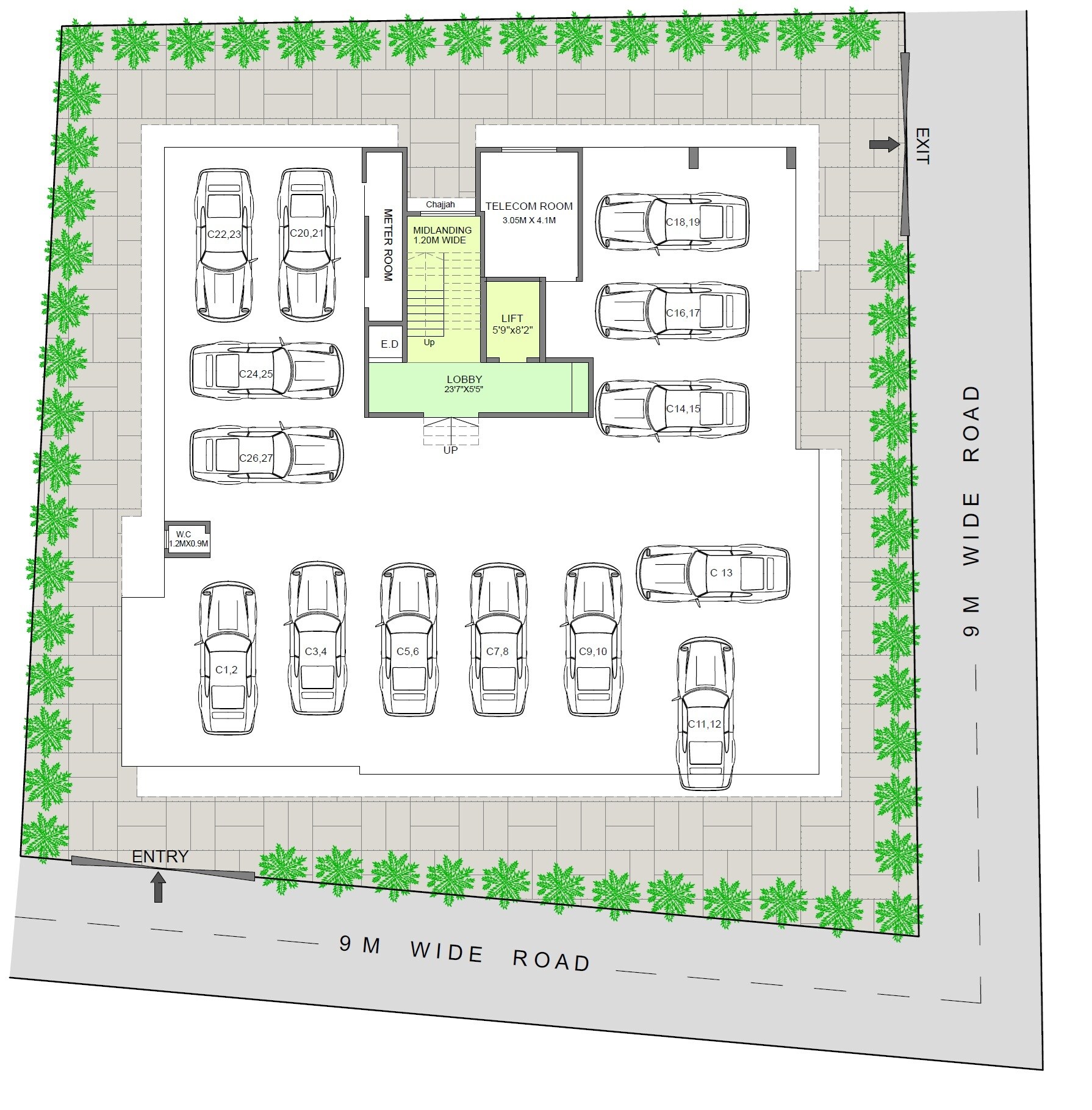 Mangalmurti Sairatna CHS Master Plan 1