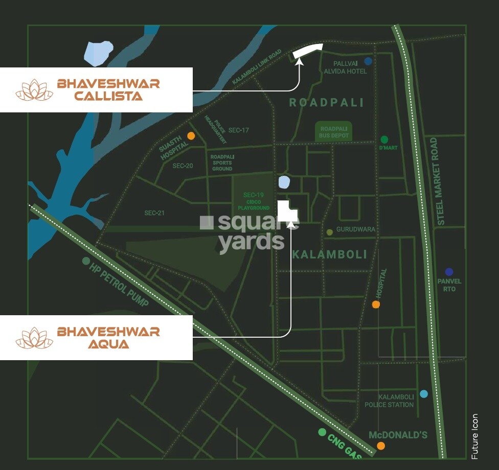 Mansh Bhaveshwar Callista Location Image