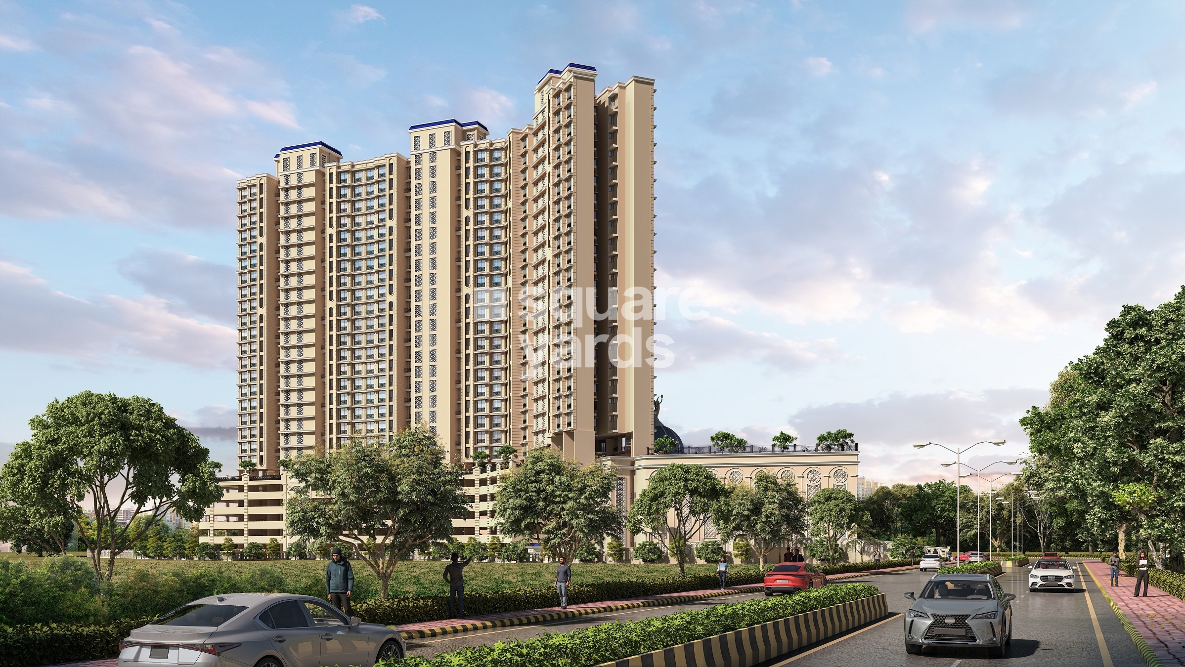 Qualcon Mantram Solacia Apartment Exteriors