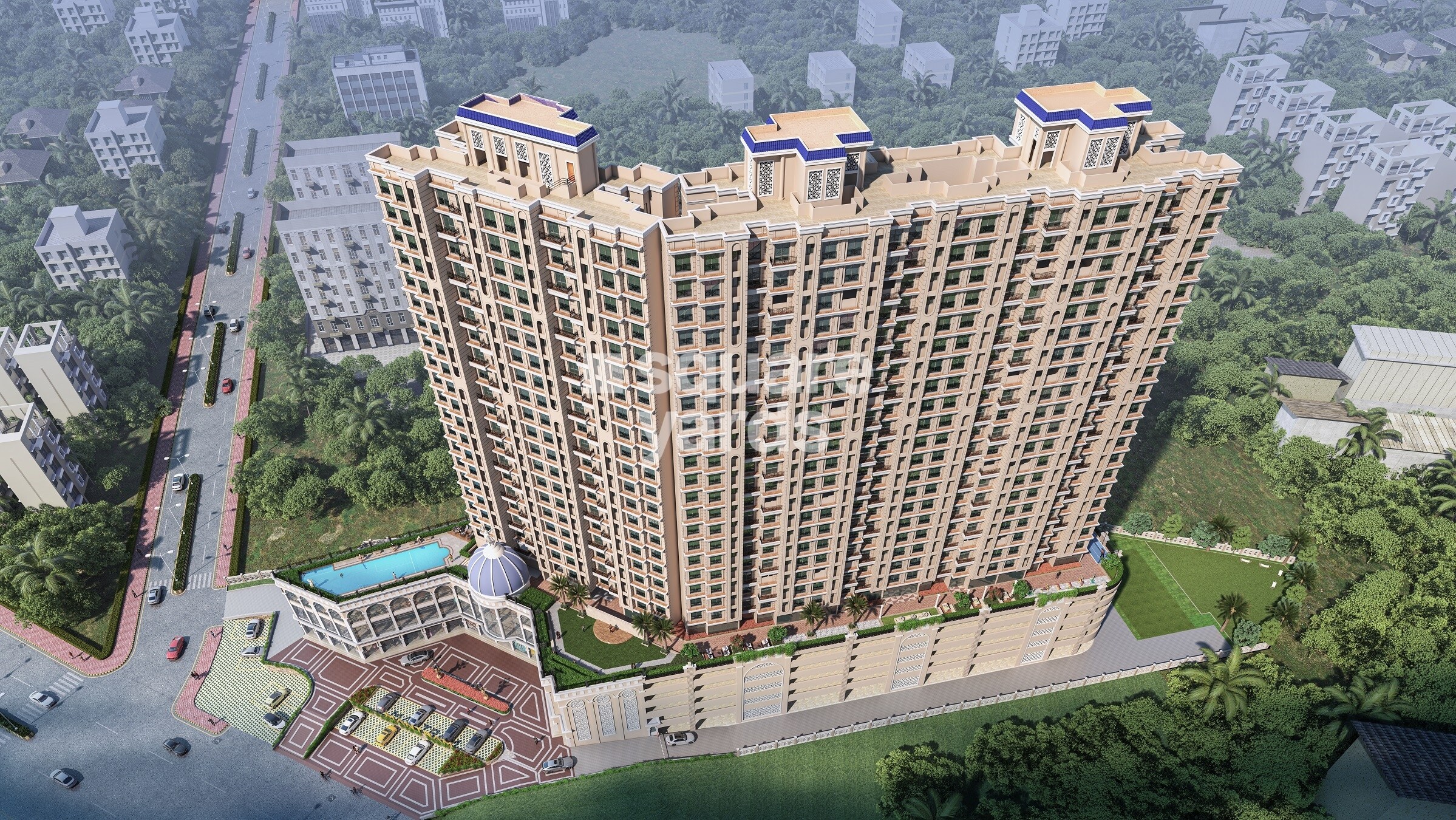 Qualcon Mantram Solacia Tower View