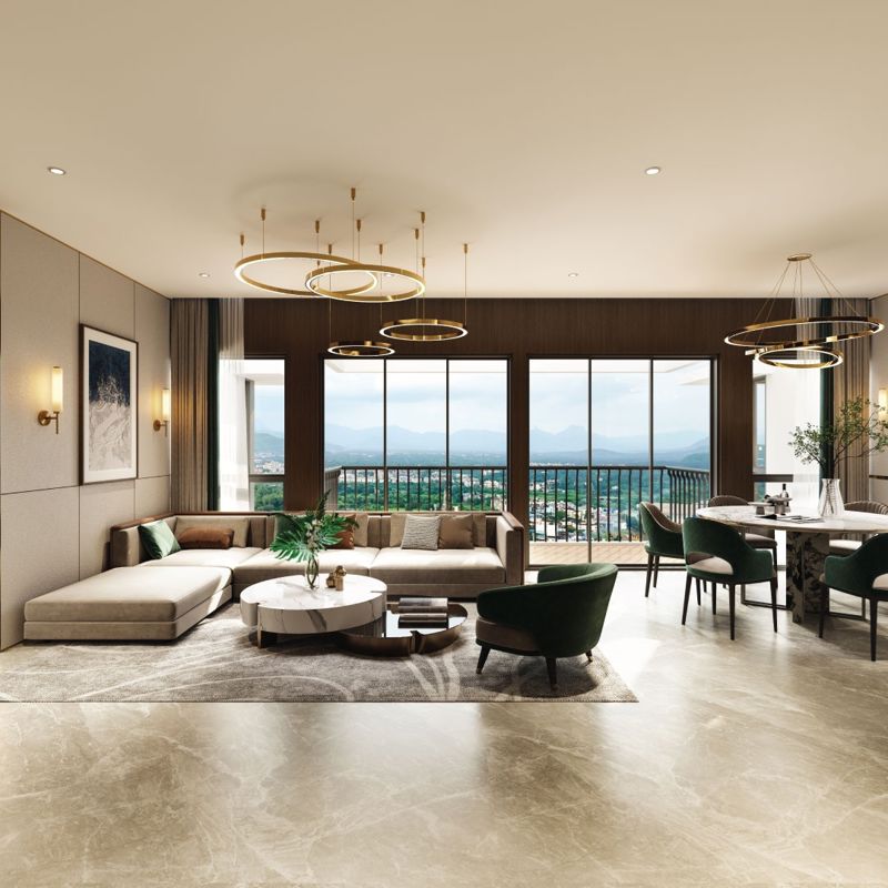 Marathon Nexzone Nirvana Apartment Interiors 2
