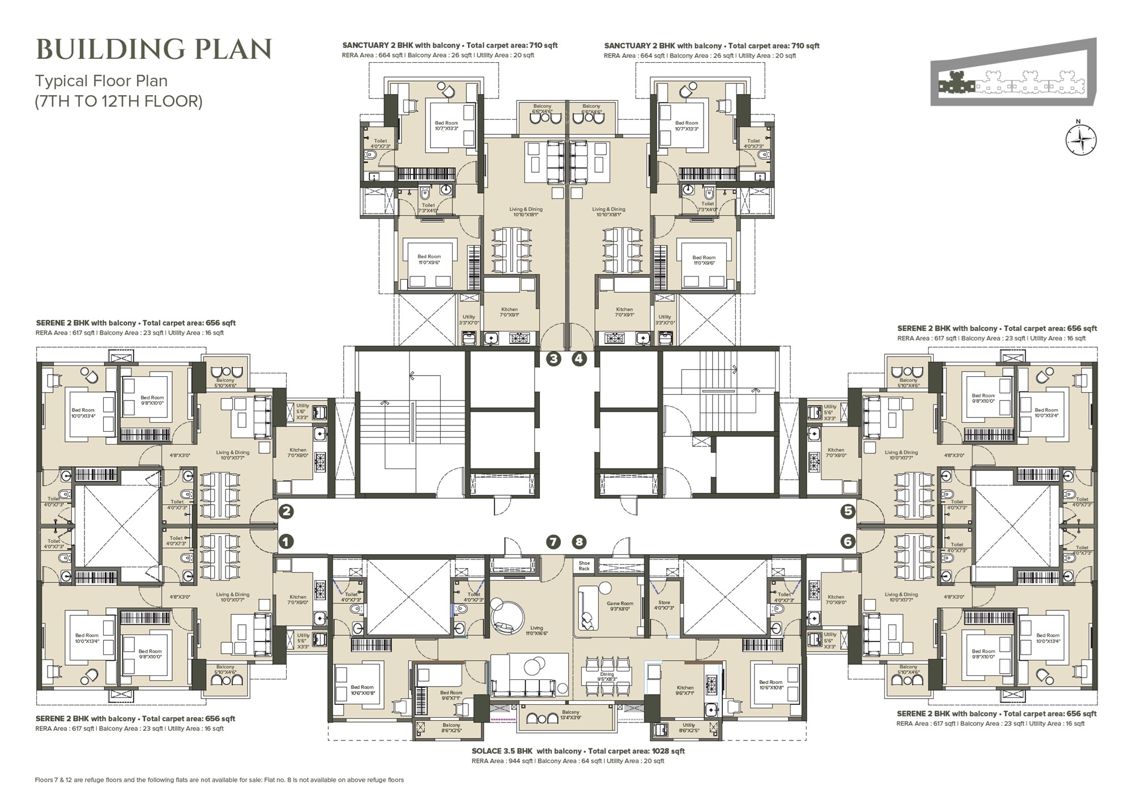 Marathon Nexzone Nirvana Floor Plans