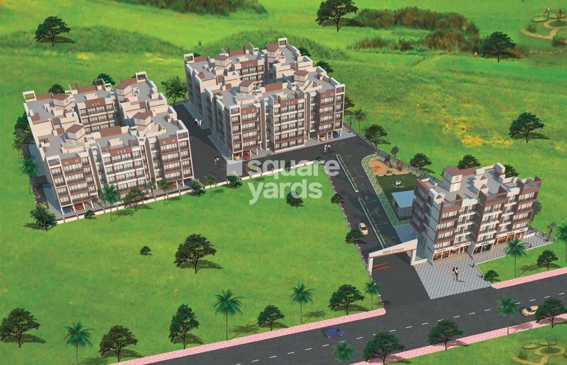 Maruti-Shiv-Utsav_a large building with a lot of trees