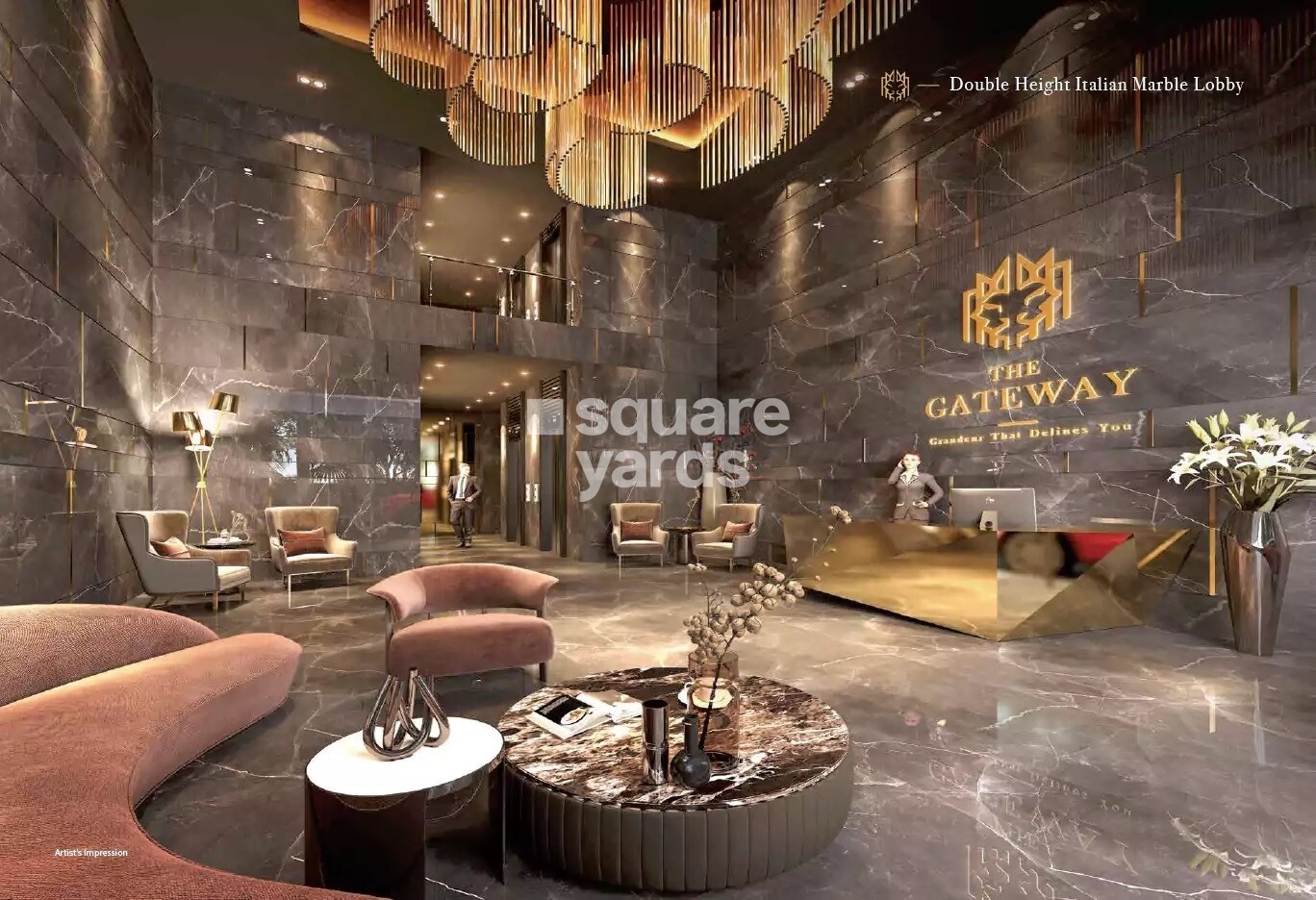 Metricon The Gateway Lift Lobby Image