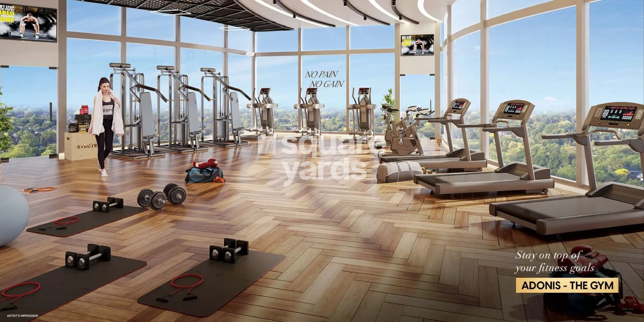 Metro Satyam Queens Necklace Gymnasium Image 2