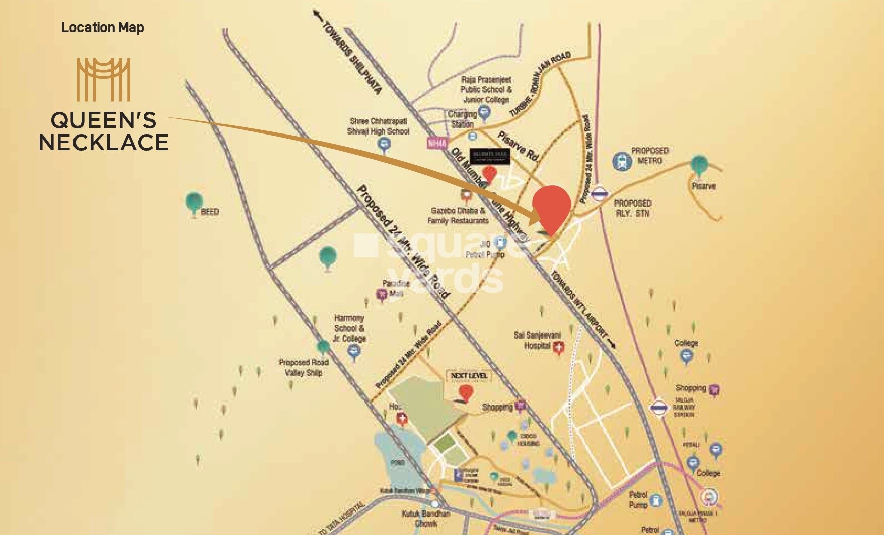 Metro Satyam Queens Necklace