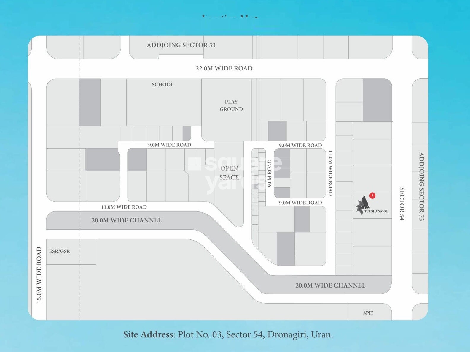 Metro Tulsi Anmol Location Image