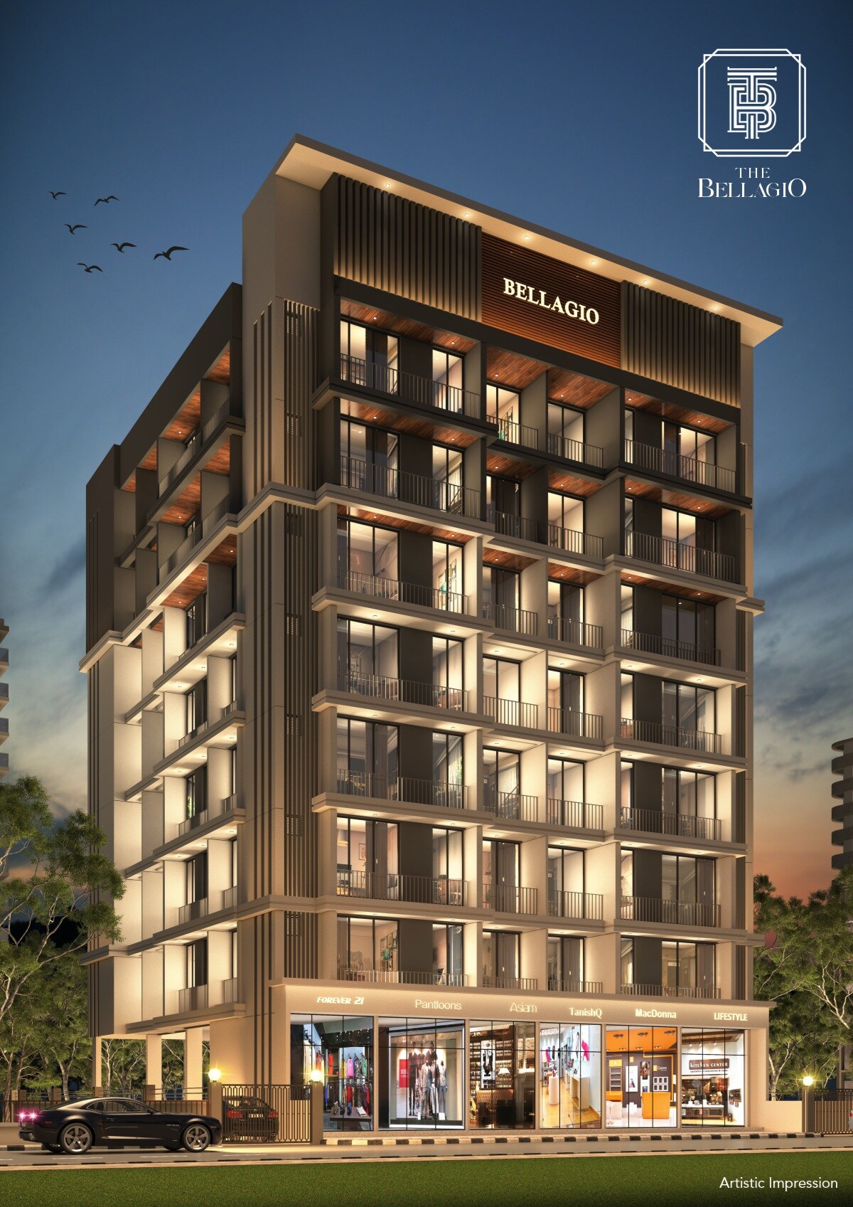 Micron The Bellagio Apartment Exteriors