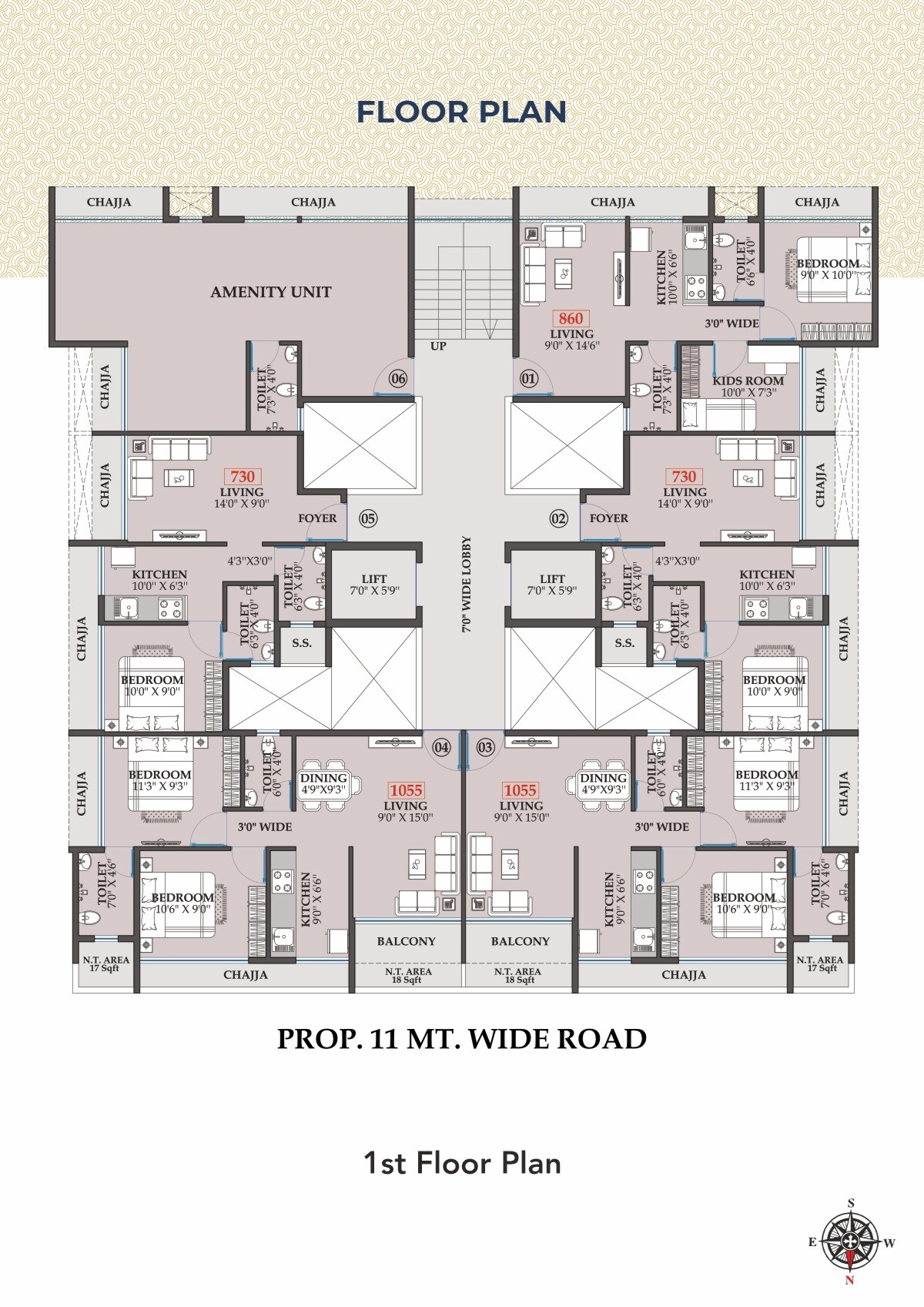 Micron The Bellagio Floor Plans