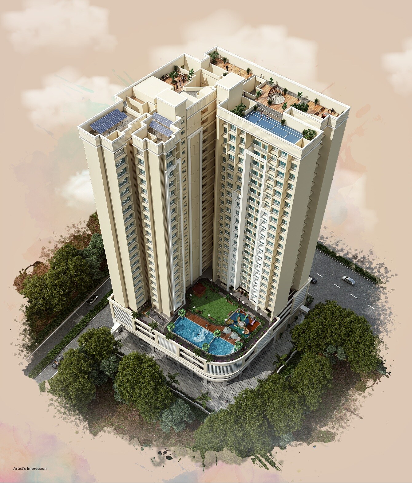 Millennium Celesta Tower View