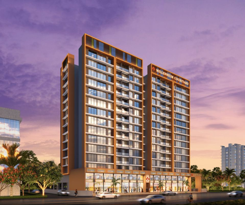 Millennium Courtyard Apartment Exteriors