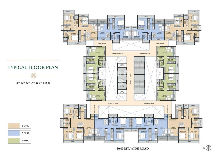 Millennium Flora Floor Plans