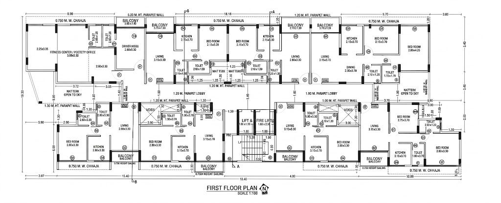 Millennium Shikhar Palms Floor Plans