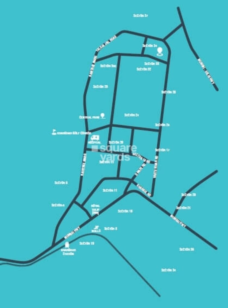 Mokal Pushp Pinnacle Location Image