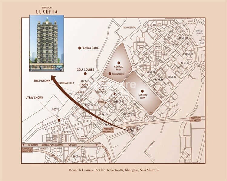 Monarch Properties Luxuria Location Image