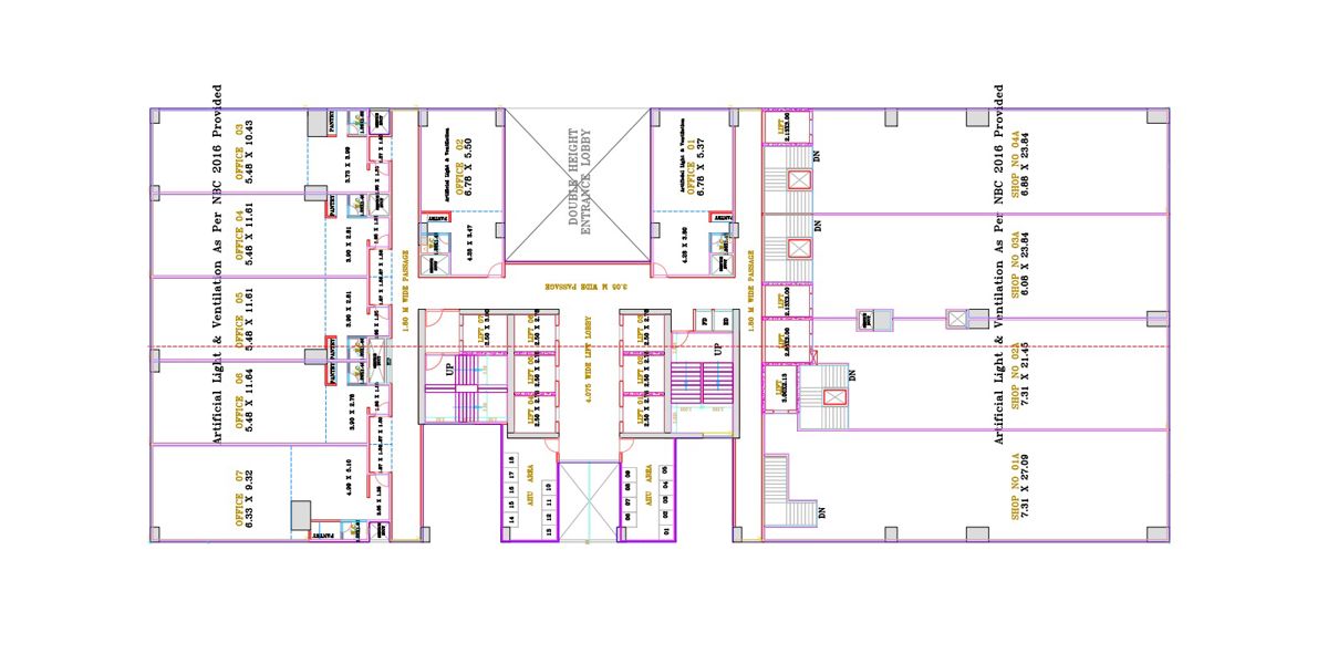 Motwani Viva Complex Floor Plans