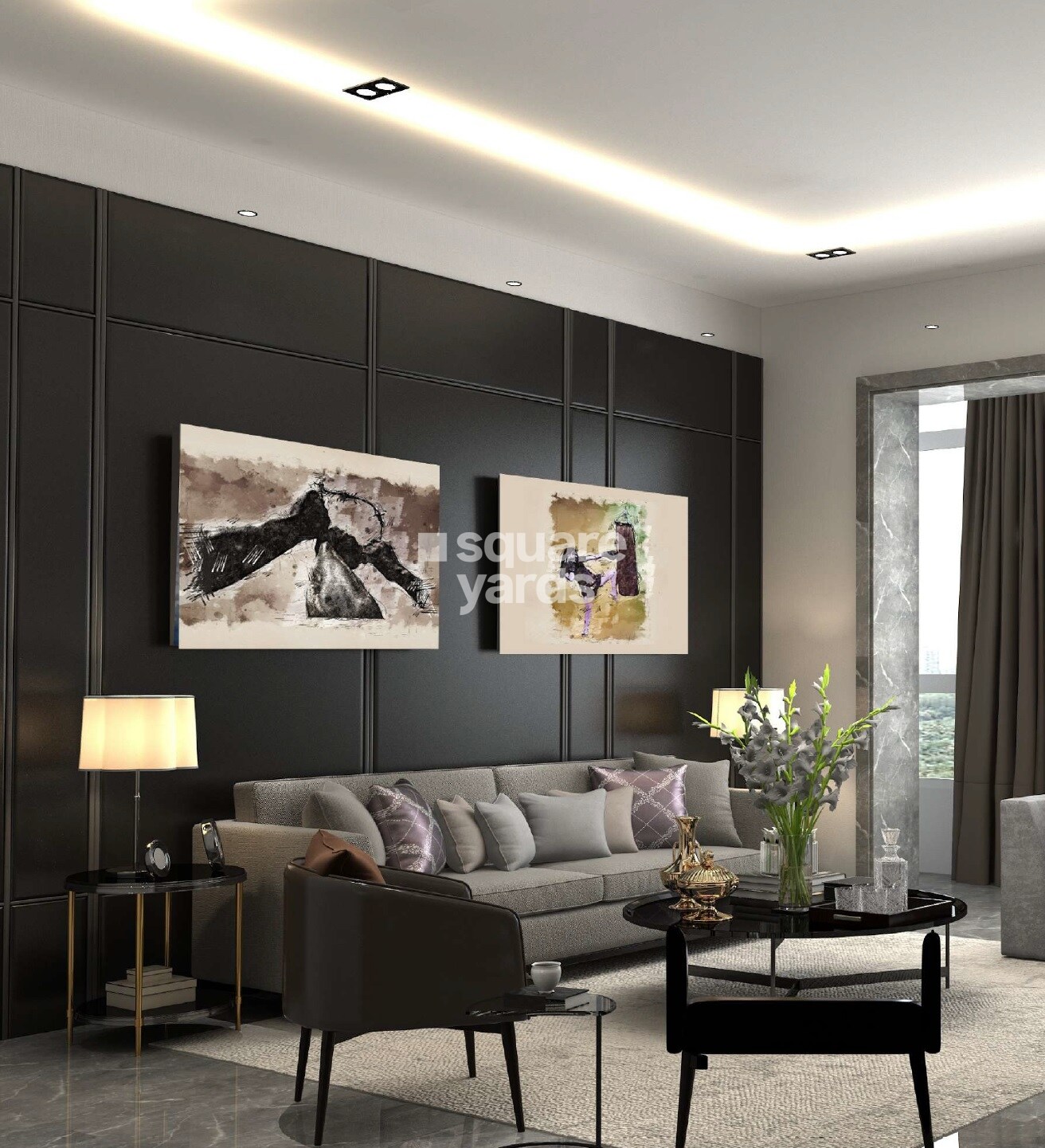 Naman Platina Apartment Interiors 2