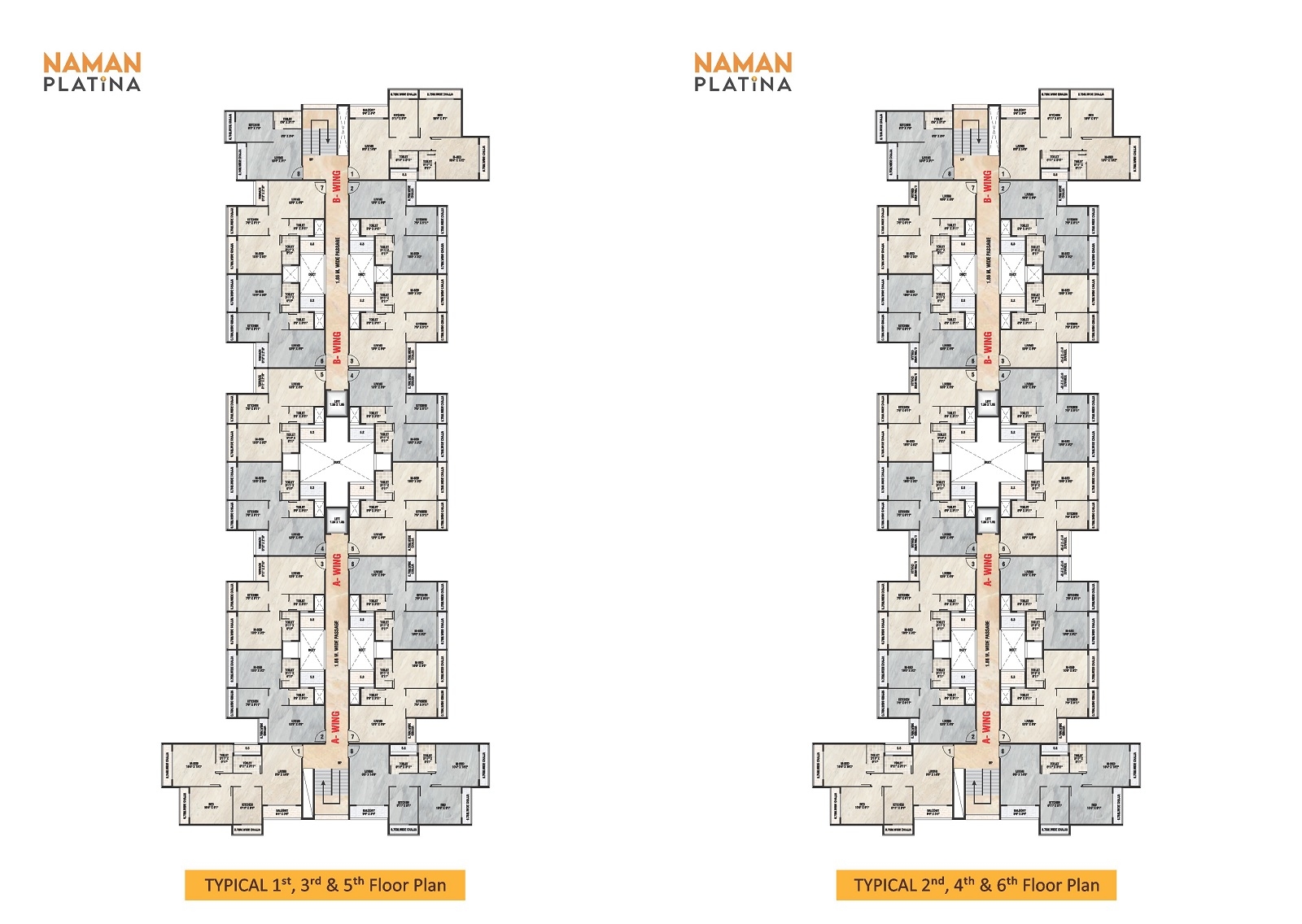 Naman Platina Floor Plans