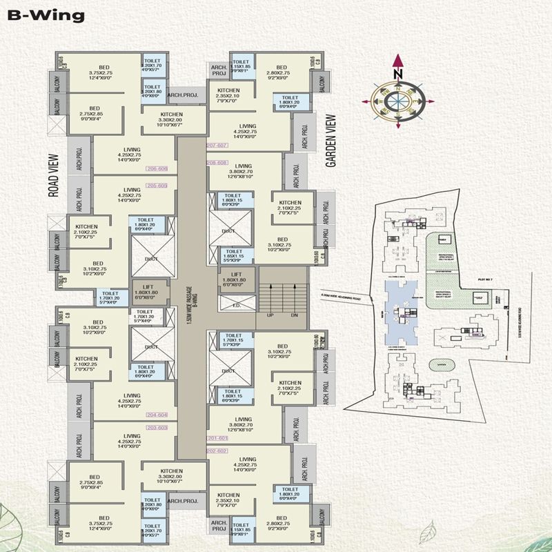 Namastey Dwarika Majestica Floor Plans