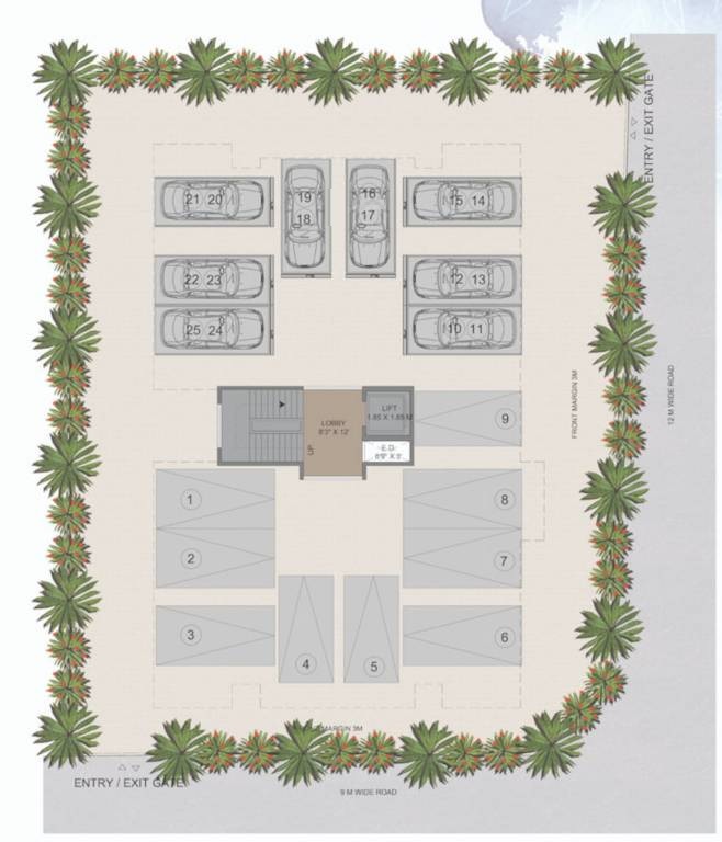 Navankur CHS Floor Plans