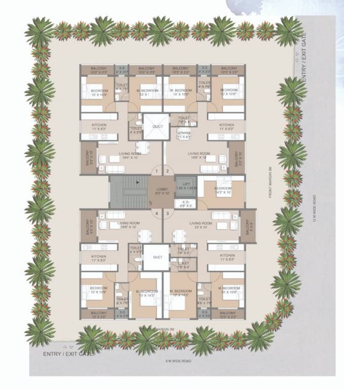 Navankur CHS Floor Plans