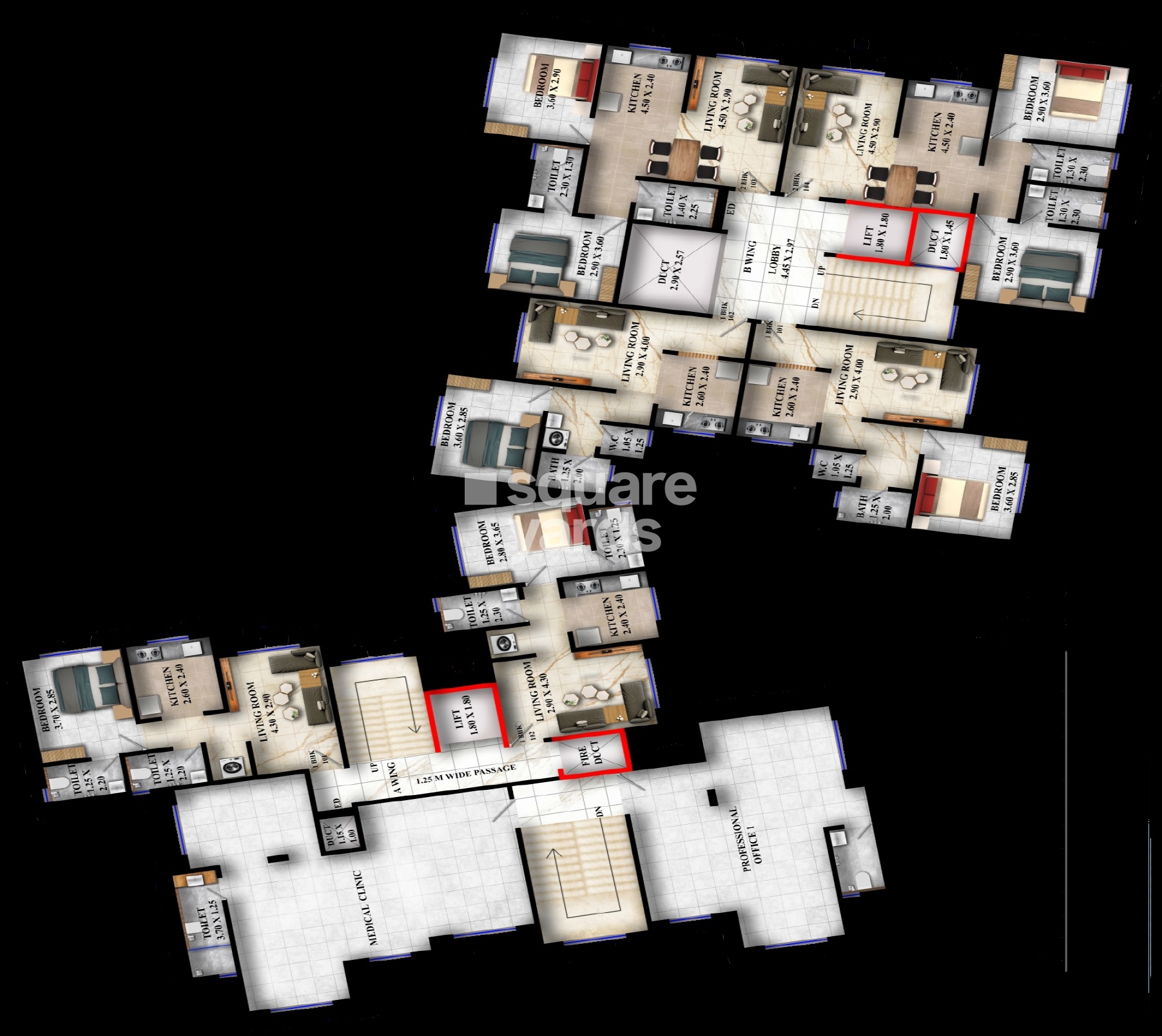 Navom Ivory Estates Floor Plans