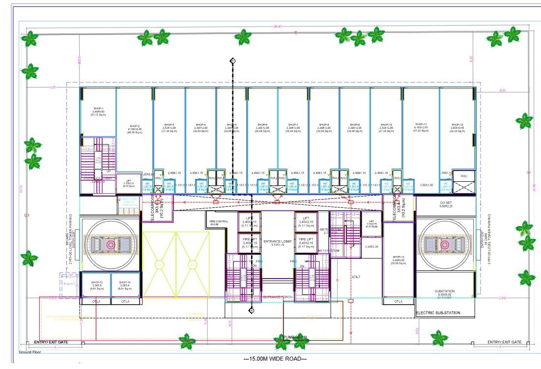 NCM Balaji Height Floor Plans