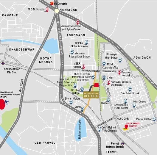 Neel Sidhi Regalia Location Image