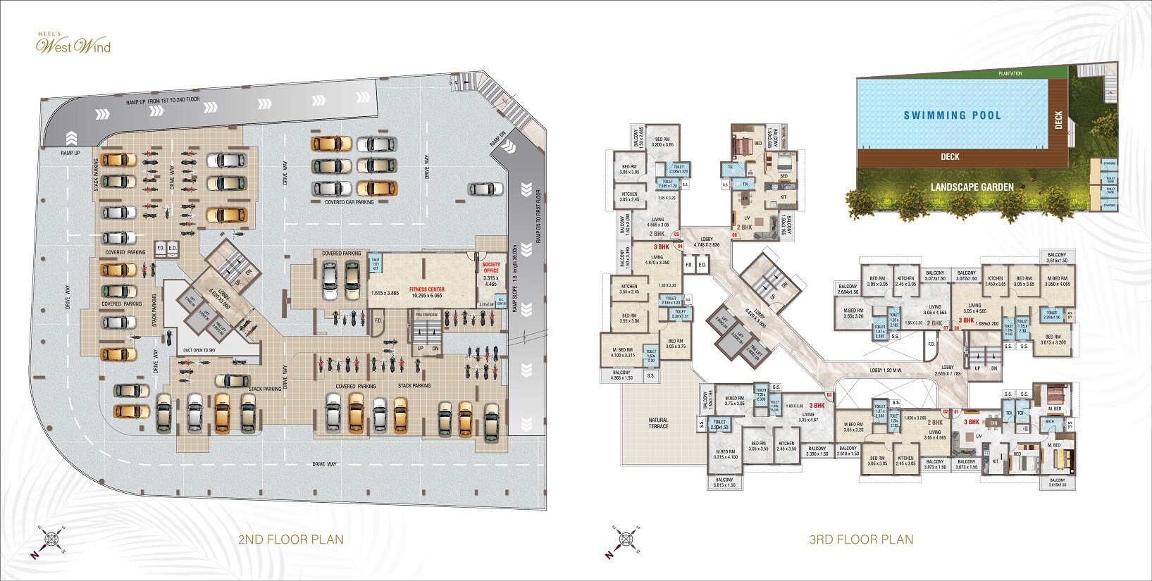 Neel West Wind Floor Plans 1