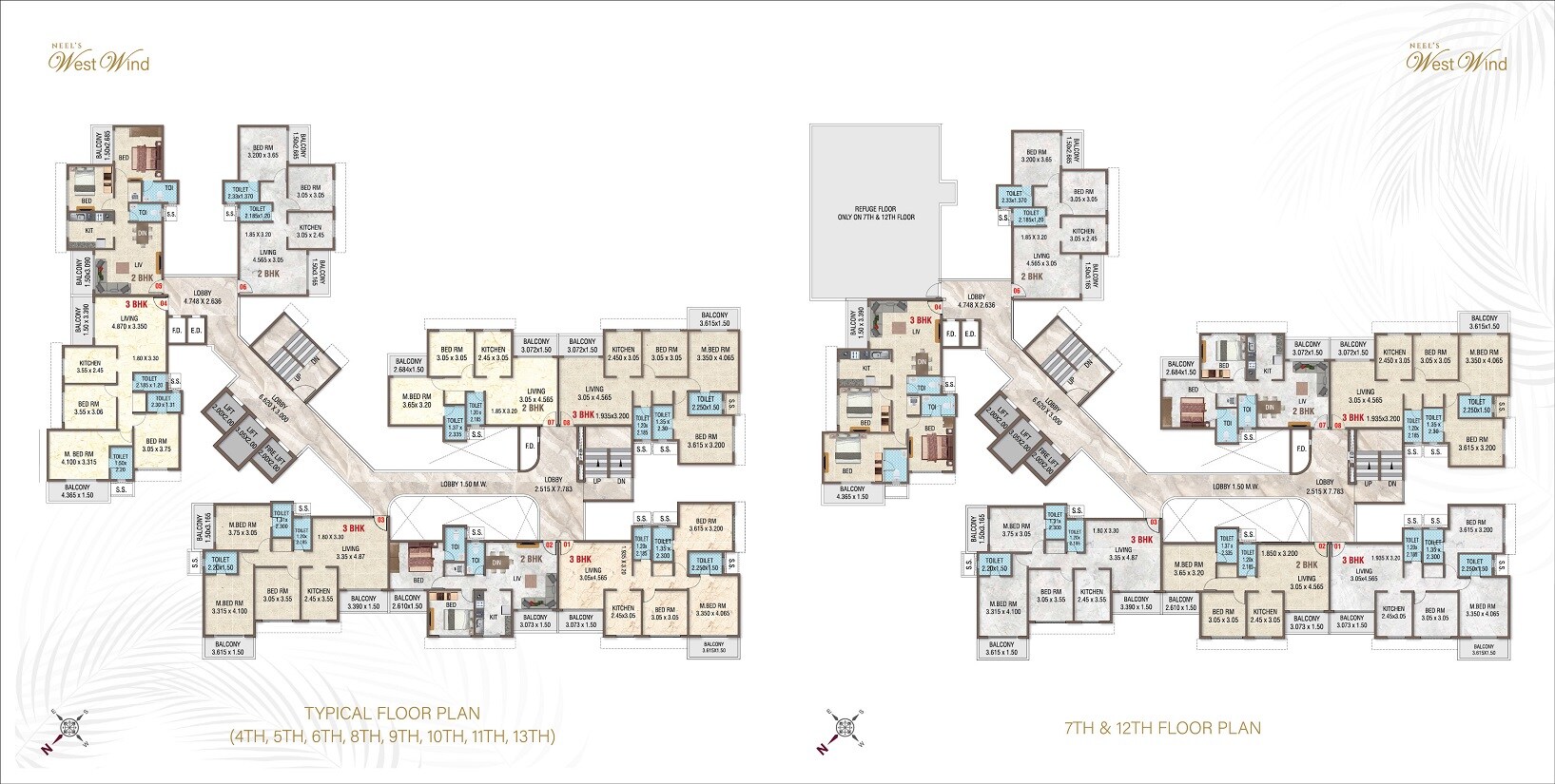 Neel West Wind Floor Plans 2